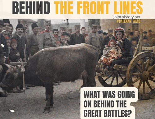 Behind the front lines